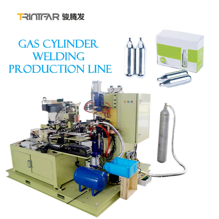 Mini Carbon Dioxide Gas Tank Welding Machine Equipment Production Line
