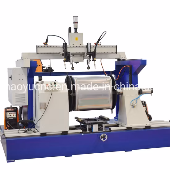 Industry Plant Production Tank CNC TIG Automatic Stainless Steel Copper Aluminum Seam Welding Machine