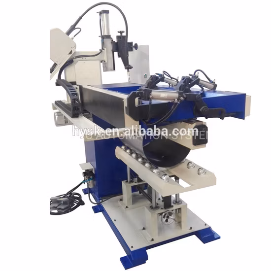 MIG Longitudinal Seam CNC Automatic Welding Machine for Round Tank