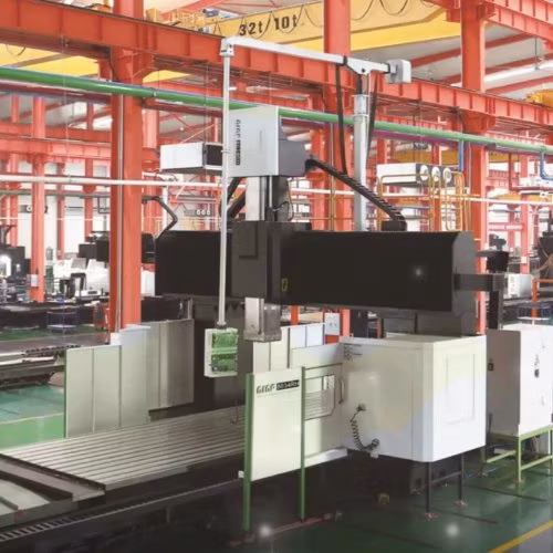 5 Axis Portal Machining Center Large Worktable Bridge CNC Gantry Milling Machine for Precision Manufacturing Aerospace Automobile Metalworking