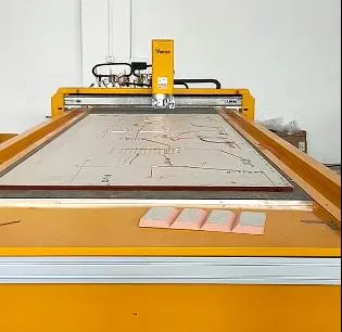 Ventech Pre Insulated Duct Fittings Fabrication Automatic Nesting Grooving Cutting Machine
